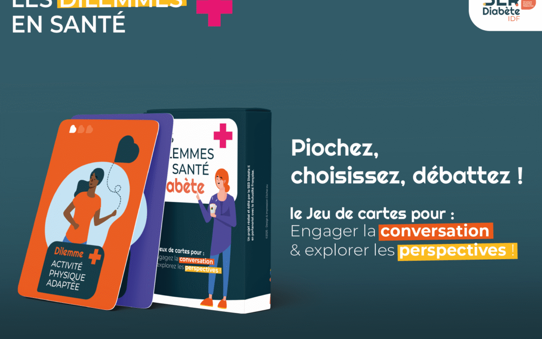 Le jeu « Dilemmes en santé : le diabète » arrive chez vous !