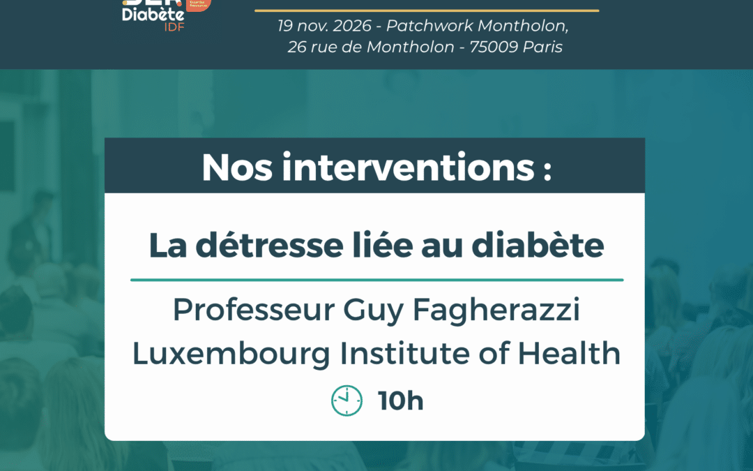 Intervention Colloque SER : La détresse liée au diabète